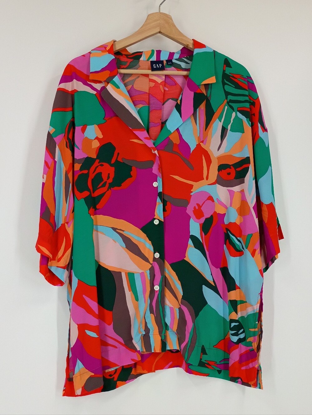 Gap Souvenir Oversized Button Down Shirt